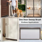 4-Pack Retsun Garage Door Brush Seal, 39.37" L x 2.5" W, Total 13.12 FT - Image 5