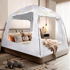 Bed Tent Twin Bed Canopy for Adult and Kids Indoor Blackout Sleep Tents by RIYDH