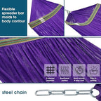 Tranquillo Heavy Duty Folding Hammock for Indoor Outdoor, Quick Assembly - Image 3