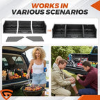 GEARLAST 52" Truck Bed Cargo Box Organizer Slider Storage Loader System - Image 6