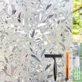 HIDBEA Window Privacy Film, 3D Stained Glass Static Cling 35.4 in x 78.7 in by HIDBEAWindowFilm