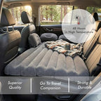 ZONETECH Inflatable Car Mattress Back Seat Car Bed with Air Pump and 2 Pillows SUV Air Mattress for Camping, Travel Premium Quality Sleep Blow Up Pad Automotive Rear Seat Universal Fit - Image 3