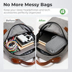 MUSICOZY Bluetooth Sleep Mask Headphones and Travel Storage Case Bundle - Image 7