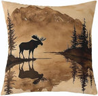 Feelyou Vintage Bear Throw Pillow Covers Decorative 20" x 20" Inches - Image 2