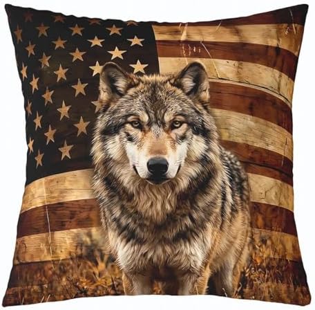 Feelyou Bear Deer Throw Pillow Covers Soft 16" x 16" - Image 5