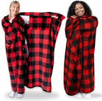 Super Blanky Wearable Blankets for Women & Men, Dorm Room Essentials, Gift for Her, Gifts for Women, Wife Birthday Gift Ideas by SuperBlanky