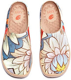 UIN Slipper Woman Travel Art Painted Shoes Wide Toe Casual Home Slip On Mules Malaga - Image 4