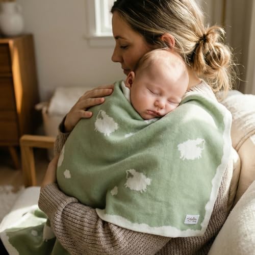100% Cotton Baby Blanket Ultra Cozy Soft Newborn Swaddle for Boys and Girls - Image 5