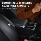 YJYWZH Armrest Box for Nissan Versa Almera Accessories, Black Thread - Image 6