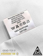 Kamas Egyptian Cotton Sateen Weave Pack of 2 Extra Large Pillowcase to Fit Your Oversized Pancake Large Huge & Gusseted Pillows (Royal Blue, King Oversize- 23x43) - Image 5