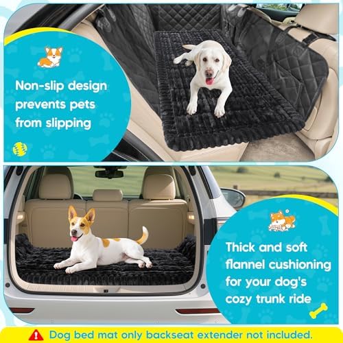 Dog Car Bed, Non-Slip Backseat Dog Bed Mat 50" L×24.6" W - Image 2