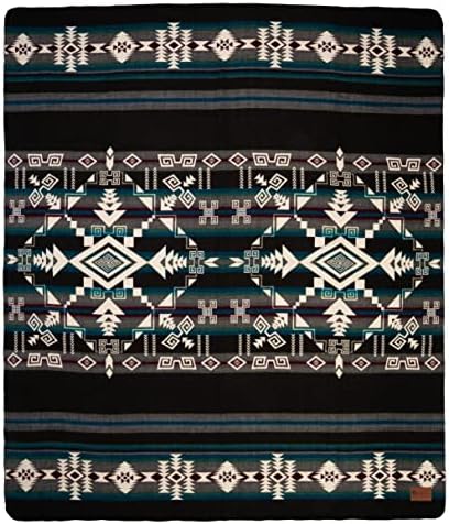 QISU Wool Blanket Throw | Large, Beautiful, Warm, Handmade in Ecuador by Local Artisans |94″ x 78″|Ultra-Soft, Hypoallergenic & Breathable | Non-Itchy or Scratchy Fabric (Jacamars Green) - Image 4