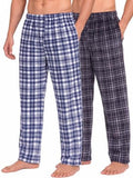 DOCKERS Fleece Pajama Pants for Men, 2 Pack Lounge Sleepwear with Pockets by Dockers