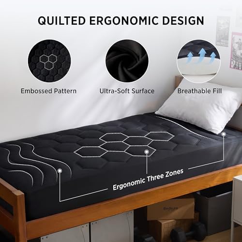 Bedsure Twin XL Mattress Pad, Mattress Topper with 8-21 Inches Deep Pocket - Image 4