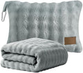 BEDELITE Travel Blanket with Bag, Bubble Blanket for Airplane 65"x40", Grey by BEDELITE