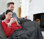 Utopia Bedding 100% Cotton Waffle Blanket Twin Size Charcoal, 90x72 Inch - Image 5