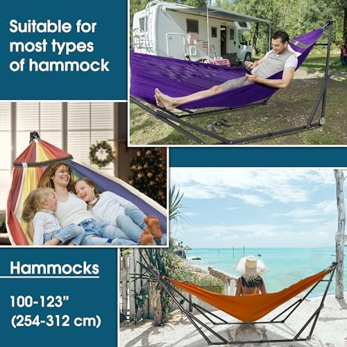 Tranquillo Heavy Duty Folding Hammock for Indoor Outdoor, Quick Assembly - Image 5
