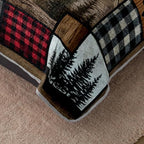HOSIMA Forest Hunting Plaid Patchwork Quilt Queen Size with 2 Pillowcases. - Image 4