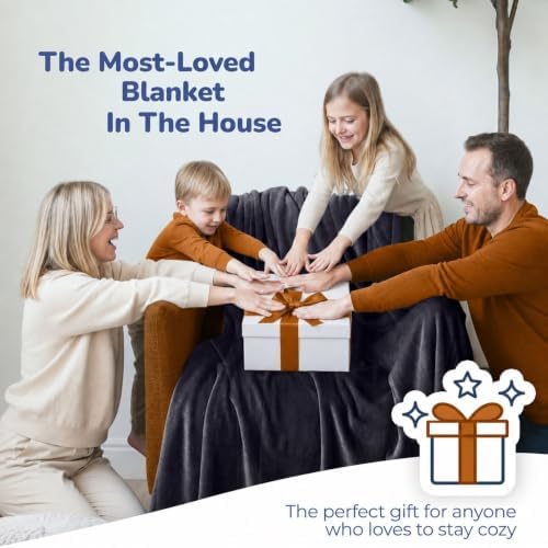 Super Blanky Wearable Blankets for Women & Men, Dorm Room Essentials, Gift for Her, Gifts for Women, Wife Birthday Gift Ideas - Image 5