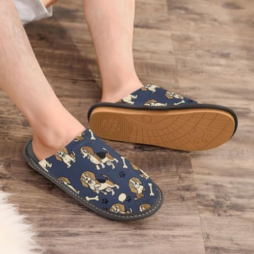Travel Slippers Funny Beagle - Image 3