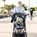 Momcozy Universal Stroller Cooling Pad, Detachable 2-Piece Cushion - Image 7