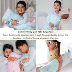 SnuggleBuddy – Self-Soothing Toddler Pillow with Pillowcase | Soft Breathable Viscose from Bamboo Kids Travel Pillow | Eczema-Friendly, Washable Sleep Companion (Ages 2-8) (Small) - Image 6