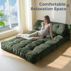 MAXYOYO Folding Sofa Bed, Convertible Chair Bed with Pillow - Image 4