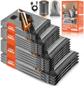 Saker Vacuum Storage Bags,Vacuum Bags for Travel 15 Combo Set by Saker