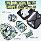 16’’ Kid’s Luggage Set with Spinner Wheels, Hardside with Suitcases,6 Piece - Image 5