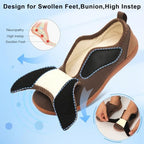 Scurtain Mens House Slippers Comfortable Wide Diabetic Orthopedic Shoes - Image 3