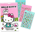 SANRIO Kuromi Neck Pillow and Blanket Set - Bundle Kuromi Travel Neck Pillow, Kuromi Fleece Blanket, Stickers, More | Kuromi Travel Accessories - Image 5