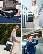 LOVEVOOK Large Travel Backpack for Women, TSA Carry on Backpack for Airplanes, 40L Personal Item Travel Bag for Women fits 17" Laptop,Waterproof Carry on Bag Airplane Approved with 3 Packing Cubes - Image 7