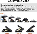 Adjustable Footrest Can Be Adjusted in Multiple Angles and States, Cushion is Detachable, Suitable for Use in Multiple Scenarios Such As Office(Black) - Image 5