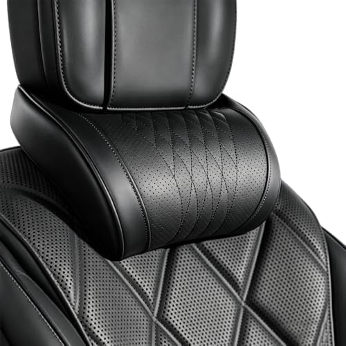Universal Car Headrest Pillow, Memory Foam Car Neck Pillow，Black by Unknown