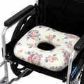 Anti-Slip Wheelchair Cushions, Bed Sore Cushions for Butt, Ergonomic Innovations Orthopedic Donut Pillow, Medical Seat Cushion for Sciatica, Back, Coccyx, Pressure Sore (Peach Rose) by Makeyourlifebetter