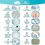 DREAMCARE Full Size Sheets - 6 pcs Breathable Cooling Sheets Full Size Bed - Image 2