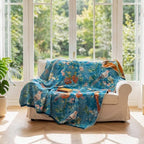LUTBM Boho Throw Blanket for Couch 50"x60", Cotton Decorative Bed Throw - Image 5