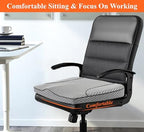 kingphenix Memory Foam Car Seat Cushion for Driving Comfort and Office Use - Image 3