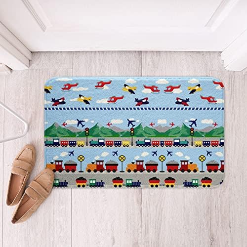 Feelyou Kids Cartoon Train Comforter Set Vehicles Bedding Set for Boys - Image 5