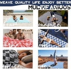 Extra Large Turkish Beach Towel Picnic Mat Throw Blanket Oversized Sand Free Quick Dry Resistant Lightweight Sandless Cloud Hawaii Honeymoon Travel Essentials Xl Big Jumbo Women Summer Vacation Gift - Image 2