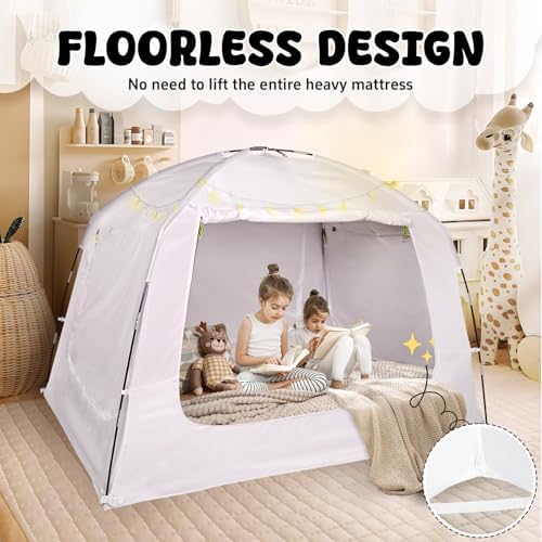 Bed Tent Twin Bed Canopy for Adult and Kids Indoor Blackout Sleep Tents - Image 5