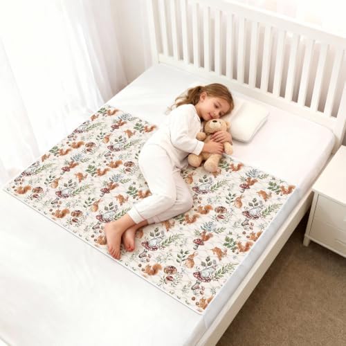 Potty Training Pee Pads for Kids & Toddlers Viscose from Bamboo 3 Pack,100% Waterproof Absorbent Non-Slip Bed Wetting Pad for Full Size Beds,Reusable Washable Sheet & Mattress Protector, 36x54 - Image 5
