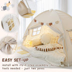 Twin Bed Tent Canopy for Kids Toddler Tents Indoor Bed Bunk Sleep Tents - Image 7