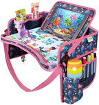 ECOFANTASY Kids Car Seat Travel Tray, Car Table & Lap Desk – Mermaid by ECOFANTASY