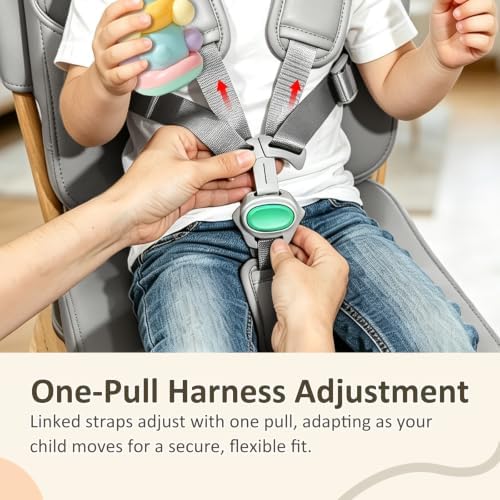 Toddler Booster Seat for Dining Table,Kitchen Chair Booster Cushion - Image 4