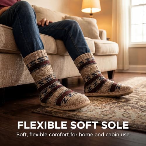 cosyone1997 Mens Slipper Socks Sherpa Fuzzy Non Slip Cozy Gifts - Image 3