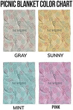 Custom Picnic Blanket, Personalized Waterproof Outdoor Blanket - Image 5