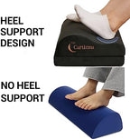 Foot Rest for Under Desk at Work-Ergonomic FootRest UnderDesk Foot Stool for Pain Relief with Washable Covers-Non-Slip Under Desk Footrest Office, Home & Travel-Adjustable Office Foot Rest - Image 5
