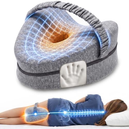 2026 Upgraded Knee Pillow for Side Sleeper with Strap, Leg Alignment Pillow by Unknown