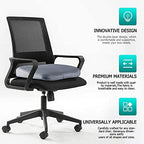 Car Memory Foam Heightening Seat Cushion for Short People Driving. - Image 5